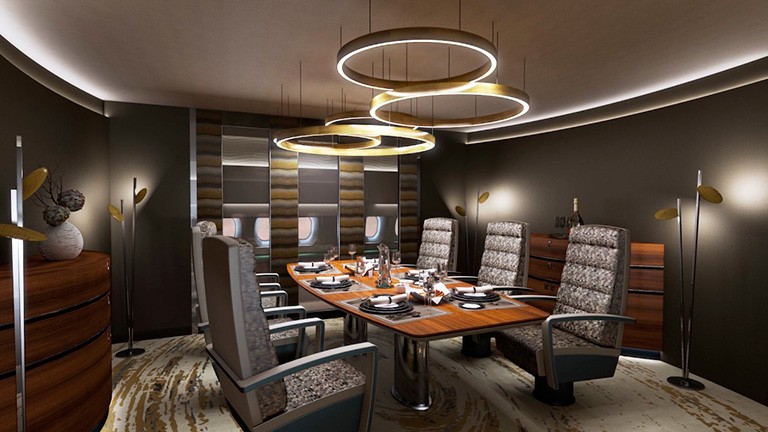 cabina Boeing Business Jet (BBJ)